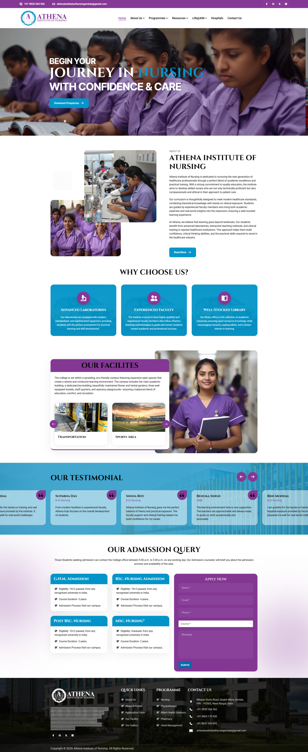 CareFirst Clinic / Athena Institute of Nursing Preview